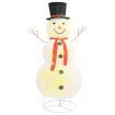 Decorative Christmas Snowman Figure LED Luxury Fabric 180cm