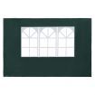 Party Tent Sidewall 2 pcs with Window PE Green