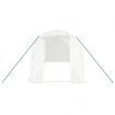 Greenhouse with Steel Frame White 12 m² 6x2x2 m