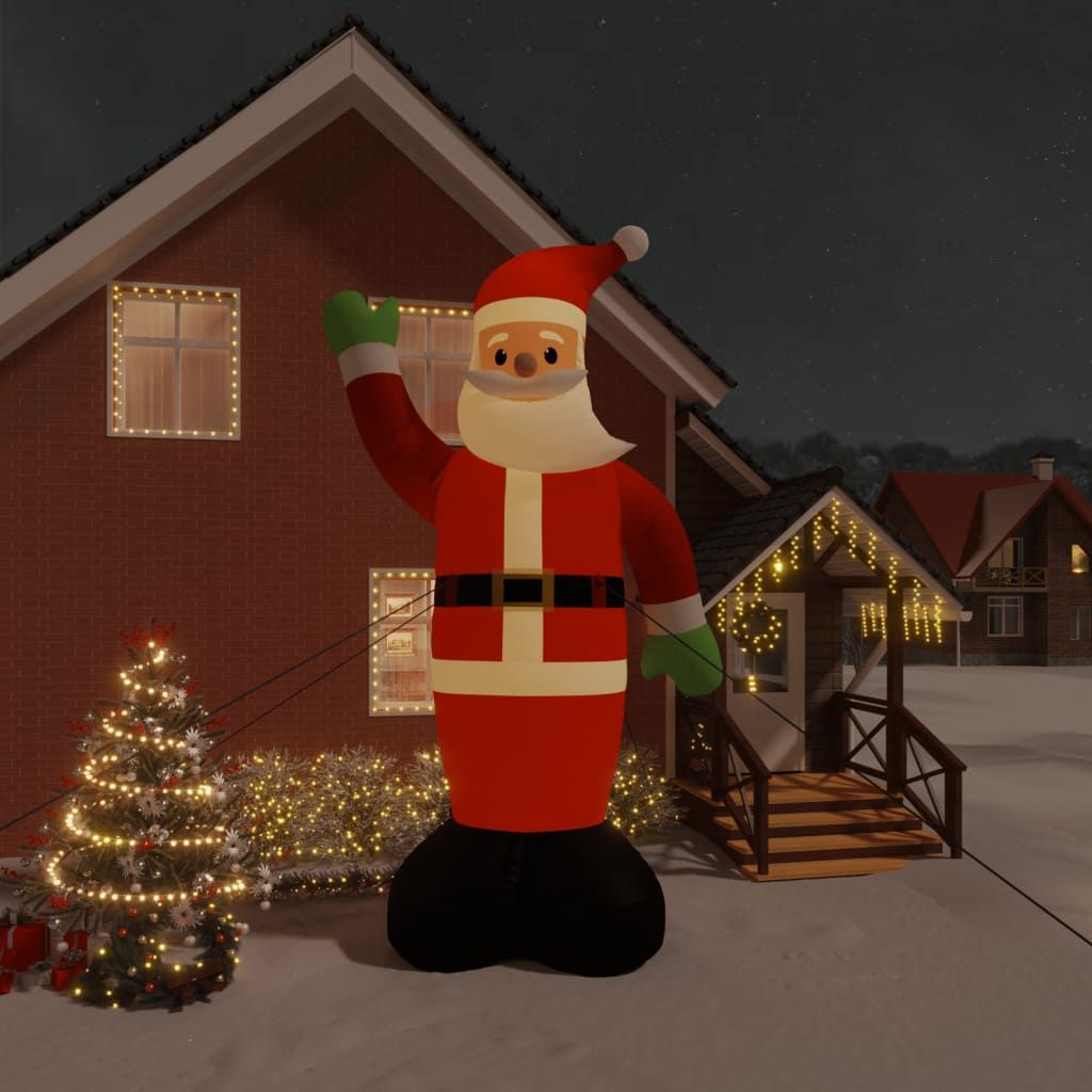 Inflatable Santa Claus with LEDs 620 cm
