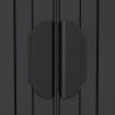 Garden Shed Anthracite 192x108x223 cm Galvanised Steel