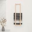 Towel Rack 23x18x90 cm Solid Wood Pine