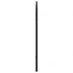 Wall Mirror Black 100x60 cm Arch Iron