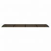 Door Canopy Black 350x100 cm Polycarbonate