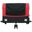 Bike Trailer Black and Red 45 kg Iron