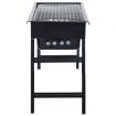 Portable Camping BBQ Grill Steel 60x22.5x33 cm