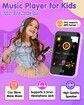Phone Toys for Kids, Touch Screen, Kids Smartphone with Dual Cameras, Music Games, Flashlight, Alarm, Pedometer, Stories, Sight Words, Learning Toys (Purple)