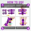 1 Pack Plantar Fasciitis Night Splint,Upgrade 3 Adjustable straps Relief for Women & Men,Brace,Achilles Tendonitis and Foot Drop(Purple)