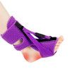 1 Pack Plantar Fasciitis Night Splint,Upgrade 3 Adjustable straps Relief for Women & Men,Brace,Achilles Tendonitis and Foot Drop(Purple)