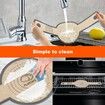 Silicone Bread Sling Dutch Oven Liner,Non-Stick & Easy Clean Reusable Oval and Round Silicone Bread Baking Mat with Long Handles,2 Pack