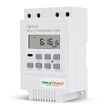 Programmable Digital Timer,SENRISE TM616 Digital Electrical Timer Plug Socket with LCD Display for Lights,24 Hours/7 Days A Week Programmable(White,12V)