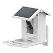 Smart Bird Feeder with Camera Solar Powered - 4K High Resolution AI Camera for Beautiful Close-up Shots and a Unique Bird Watching Experience,Ideal Gift for Bird Lovers (White)