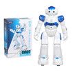 (Blue)RC Robot Toys for Kids, Gesture Sensing Programmable Rechargeable Remote Control Robot for Boys Girls Birthday Gift Present