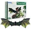 Electric Dragon Wings with LED Lights - Moving Dragon Wings with Music for Boys Man to Cosplay Dress Up Color Green