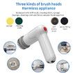 Electric Spin Scrubber Spofan Cordless Cleaning Brush with Replaceable Brush Heads and Rotating Speed Portable Shower Scrubber for Kitchen Tub Floor Car