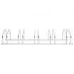 Bike Rack for 5 Bikes Galvanised Steel