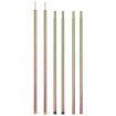 Telescopic Tent Poles with Length of 170-255 cm 2 pcs Galvanised Steel