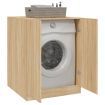 Washing Machine Cabinet Sonoma Oak 71x71.5x91.5 cm