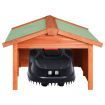 Robotic Lawn Mower Garage 72x87x50 cm Solid Firwood