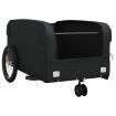 Bike Trailer Black 45 kg Iron