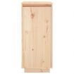 Shoe Cabinet 35x35x80 cm Solid Wood Pine