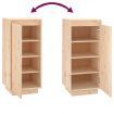 Shoe Cabinet 35x35x80 cm Solid Wood Pine