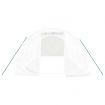 Greenhouse with Steel Frame White 18 m² 6x3x2 m