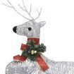 Christmas Reindeers 6 pcs Silver 120 LEDs