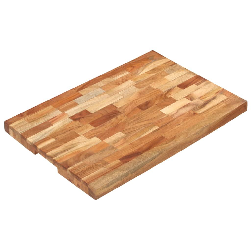 Chopping Board 60x40x4 cm Solid Acacia Wood