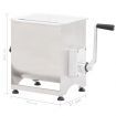 Meat Mixer with Gear Box Silver Stainless Steel