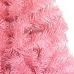 Artificial Christmas Tree with Stand Pink 240 cm PVC