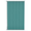 Wall-mounted Garden Shed Green 118x100x178 cm Galvanised Steel