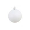 100 Piece Christmas Ball Set 3/4/6 cm White/Grey