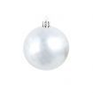 100 Piece Christmas Ball Set 3/4/6 cm White/Grey