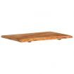 Bathroom Vanity Top Solid Acacia Wood 80x52x2.5 cm