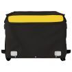 Bike Trailer Black and Yellow 45 kg Iron
