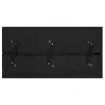 Garden Cart Liner Black 81x41x40 cm Fabric