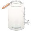 Water Dispenser XXL with Tap Transparent 8 L Glass