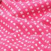 Throw Cotton Squares 125x150 cm Pink