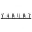 Bike Rack for 6 Bikes Black Steel