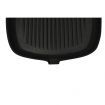 Grill Pan with Wooden Handle Cast Iron 20x20 cm