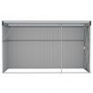 Wall-mounted Garden Shed Anthracite 118x288x178 cm Steel