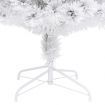 Artificial Pre-lit Christmas Tree White 180 cm Fibre Optic