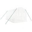 Greenhouse with Steel Frame White 8 m² 4x2x2 m