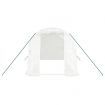 Greenhouse with Steel Frame White 8 m² 4x2x2 m