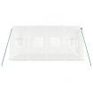 Greenhouse with Steel Frame White 8 m² 4x2x2 m