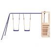 Outdoor Playset Solid Wood Pine