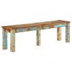 Bench 160x35x46 cm Solid Reclaimed Wood