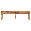 Bench 160x35x46 cm Solid Reclaimed Wood