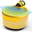 Honeybee Wireless Cat Water Fountain, USB Recharegeable Water Fountain Battery Operated 2.2L